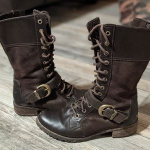 Lace up boots